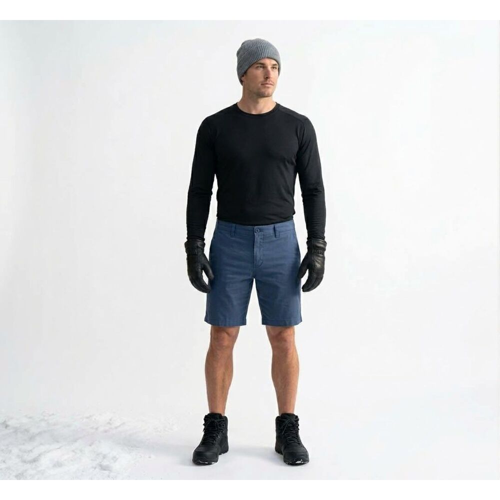 Roundtree & Yorke Men's Blue Casual Shorts Size 42
